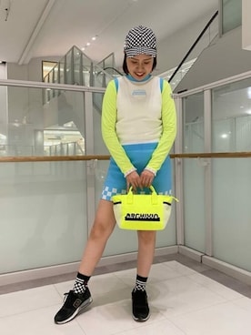 「archivio（アルチビオ）のアイテム」を使った、BIKI JAPAN スタッフコーデさん（レディース・164cm）の秋コーディネート