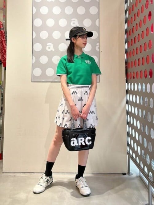 アンビビット　モノグラムスカート M～L アンビビット モノグラムスカート M～L - メルカリ