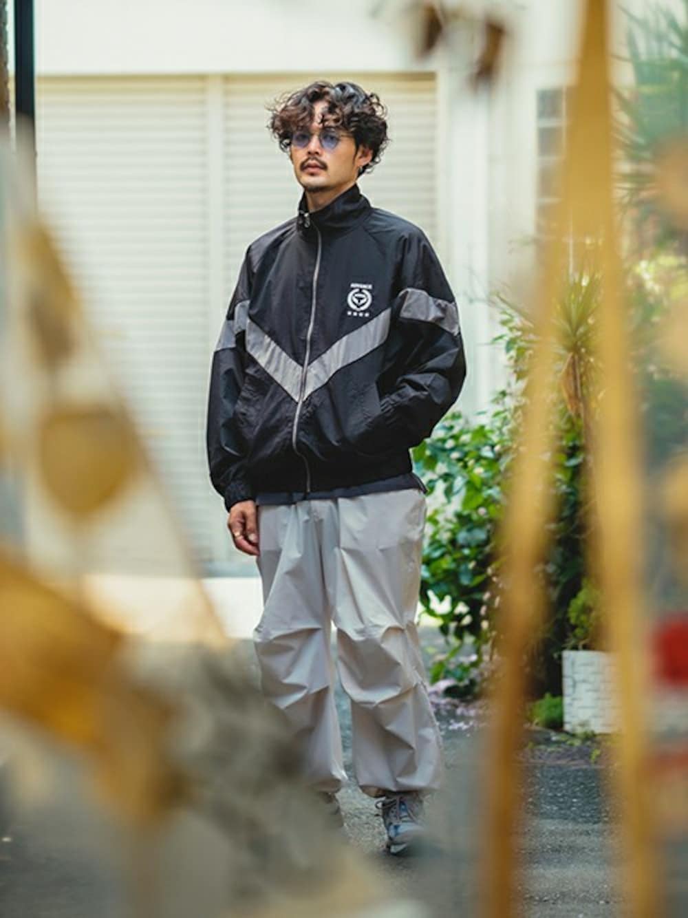 みずきc-boy style(T17)ナイロンボアジャケットストリートコー c-boy style(T17)ナイロンボアジャケットストリートコーデUSワーク Pin