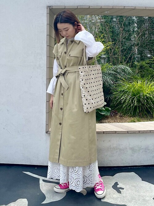 Ships Any ルミネエスト新宿 Women S店狐塚 紫帆さんのワンピースを使ったコーディネート Zozotown