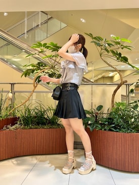 「ブルべ夏」｜りっかさん（レディース・156cm）の夏コーディネート