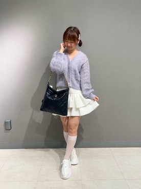 「ブルべ夏」｜りっかさん（レディース・156cm）の秋コーディネート