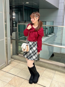 「ブルべ夏」｜りっかさん（レディース・156cm）の秋コーディネート