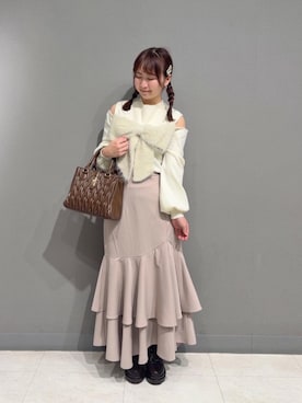 りっかさん（レディース・156cm）の冬コーディネート