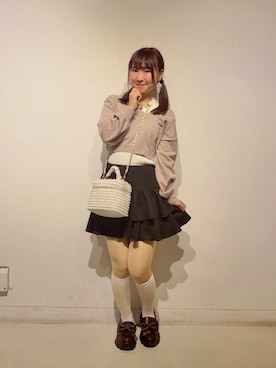 りっかさん(レディース・156cm)の冬コーディネート