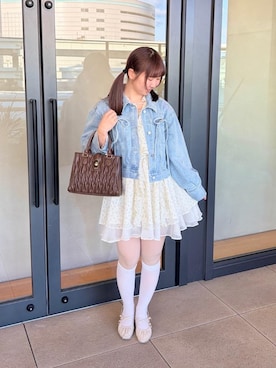 りっかさん(レディース・156cm)の春コーディネート