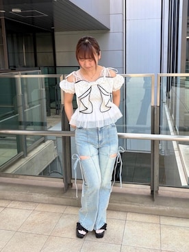 りっかさん（レディース・156cm）の春コーディネート
