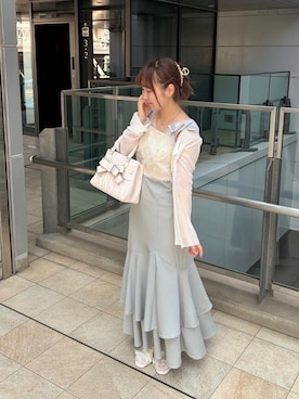 りっかさん（レディース・156cm）の春コーディネート