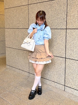 りっかさん（レディース・156cm）の春コーディネート