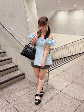 りっかさん(レディース・156cm)の夏コーディネート