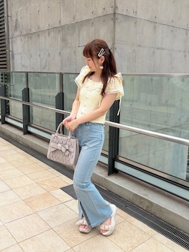 りっかさん(レディース・156cm)の夏コーディネート