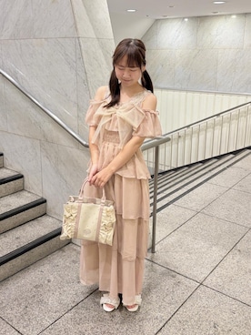 りっかさん（レディース・156cm）の夏コーディネート