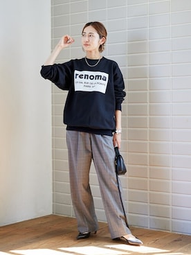 TWウォッシャブルストレートパンツ（スラックス）｜FRAMeWORK