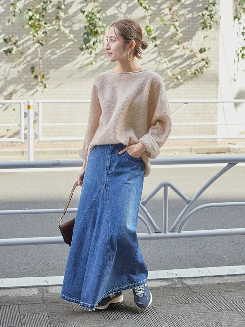 セール】FRAMeWORK made by J デニムロングスカート（デニム