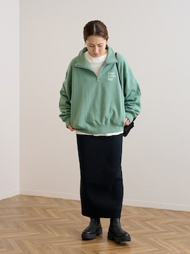 haruさん（レディース・161cm）の冬コーディネート