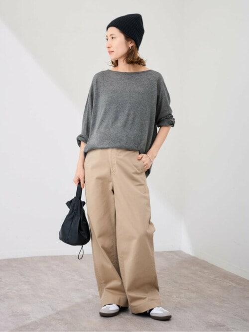 FRAMeWORK Overサイズチノパンツ ≪追加≫OVER SIZED CHINO パンツ（チノパンツ）｜FRAMeWORK