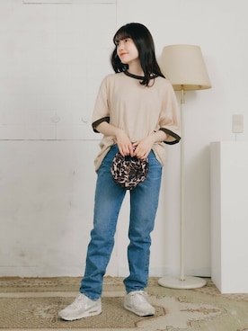 「mocT（モクティー）のアイテム」を使った、萌笑さん（レディース・152cm）の夏コーディネート