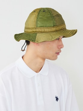 「ROOPTOKYO（ループトウキョウ）のアイテム（帽子）」を使った、萌笑さん（メンズ・178cm）の夏コーディネート