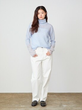 「ADAWAS（アダワズ）のアイテム」を使った、萌笑さん（レディース・170cm）の秋コーディネート