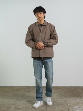 「FOG ESSENTIALS（エフオージーエッセンシャルズ）のアイテム（ブルゾン）」を使った、ROOPTOKYOKSさん（メンズ・175cm）の秋コーディネート