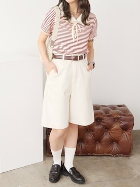 「JOURNAL STANDARD relume（ジャーナルスタンダード　レリューム）のアイテム」を使った、ROOPTOKYOKSさん（レディース・157cm）の夏コーディネート