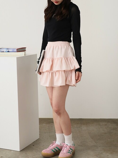 ミニスカート ROUMI SKIRT High waist denim short skirt – Riu