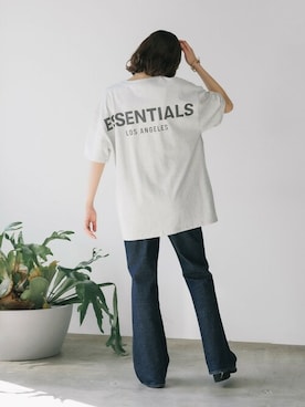 「FOG ESSENTIALS（エフオージーエッセンシャルズ）のアイテム」を使った、ROOPTOKYOKSさん（レディース・157cm）の夏コーディネート