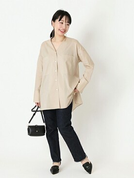 JOURNAL STANDARD 本社スタッフBさん(レディース・157cm)の冬コーディネート