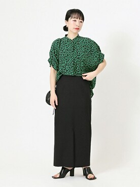 JOURNAL STANDARD 本社スタッフBさん（レディース・157cm）の春コーディネート