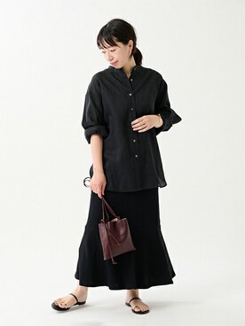 JOURNAL STANDARD 本社スタッフBさん(レディース・157cm)の夏コーディネート