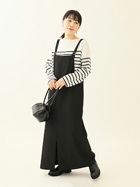 「LEMINOR（ルミノール）のアイテム」を使った、JOURNAL STANDARD 本社スタッフBさん（レディース・157cm）の夏コーディネート