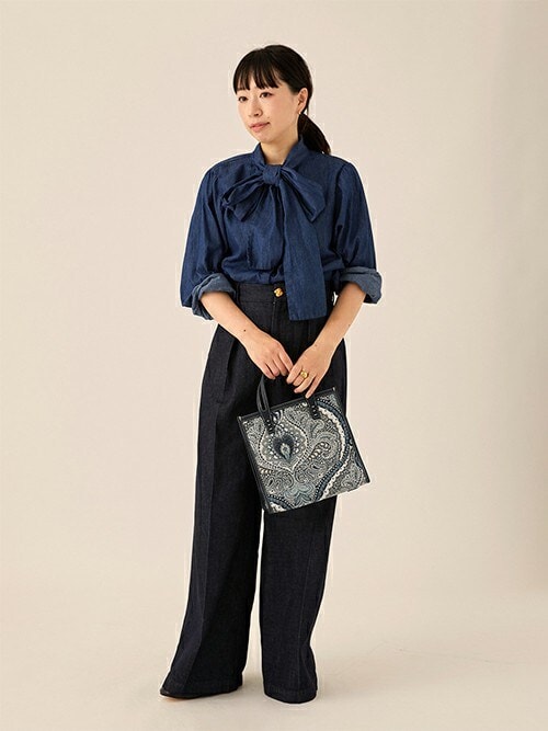 美品⭐️ジャーナルスタンダードレサージュ 11OZデニムスラックスパンツ 38 M journal standard L'essage（ジャーナルスタンダードレサージュ