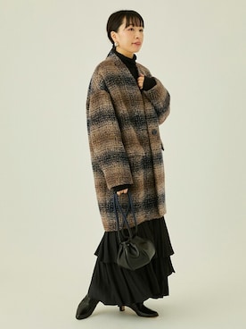 「journal standard L'essage（ジャーナルスタンダードレサージュ）のアイテム」を使った、JOURNAL STANDARD 本社スタッフBさん（レディース・160cm）の秋コーディネート