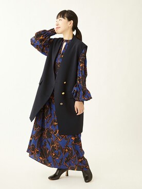 「journal standard L'essage（ジャーナルスタンダードレサージュ）のアイテム」を使った、JOURNAL STANDARD 本社スタッフBさん（レディース・160cm）の秋コーディネート