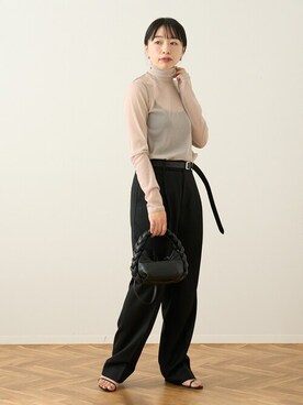 JOURNAL STANDARD 本社スタッフBさん(レディース・160cm)の冬コーディネート