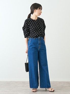 JOURNAL STANDARD 本社スタッフBさん(レディース・160cm)の春コーディネート
