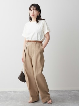 「journal standard L'essage（ジャーナルスタンダードレサージュ）のアイテム」を使った、JOURNAL STANDARD 本社スタッフBさん（レディース・160cm）の春コーディネート