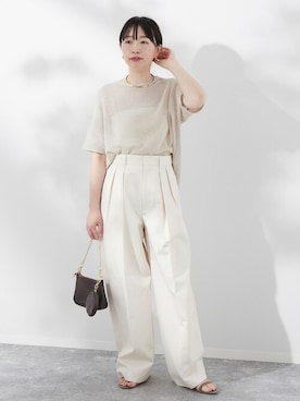 JOURNAL STANDARD 本社スタッフBさん（レディース・160cm）の春コーディネート