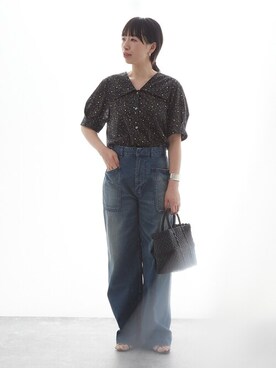 「journal standard L'essage（ジャーナルスタンダードレサージュ）のアイテム」を使った、JOURNAL STANDARD 本社スタッフBさん（レディース・160cm）の春コーディネート