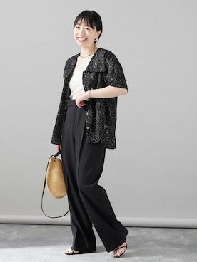 JOURNAL STANDARD 本社スタッフBさん（レディース・160cm）の夏コーディネート