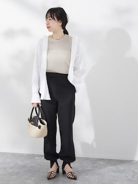 JOURNAL STANDARD 本社スタッフBさん（レディース・160cm）の夏コーディネート