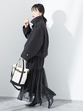 JOURNAL STANDARD 本社スタッフBさん（レディース・160cm）の冬コーディネート