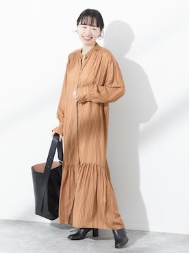 「journal standard L'essage（ジャーナルスタンダードレサージュ）のアイテム」を使った、JOURNAL STANDARD 本社スタッフBさん（レディース・160cm）の冬コーディネート