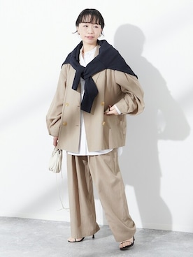 JOURNAL STANDARD 本社スタッフBさん（レディース・160cm）の冬コーディネート