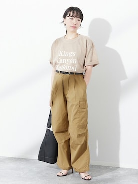 JOURNAL STANDARD 本社スタッフBさん（レディース・160cm）の冬コーディネート