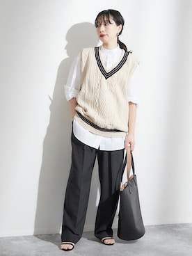 「journal standard L'essage（ジャーナルスタンダードレサージュ）のアイテム」を使った、JOURNAL STANDARD 本社スタッフBさん（レディース・160cm）の冬コーディネート