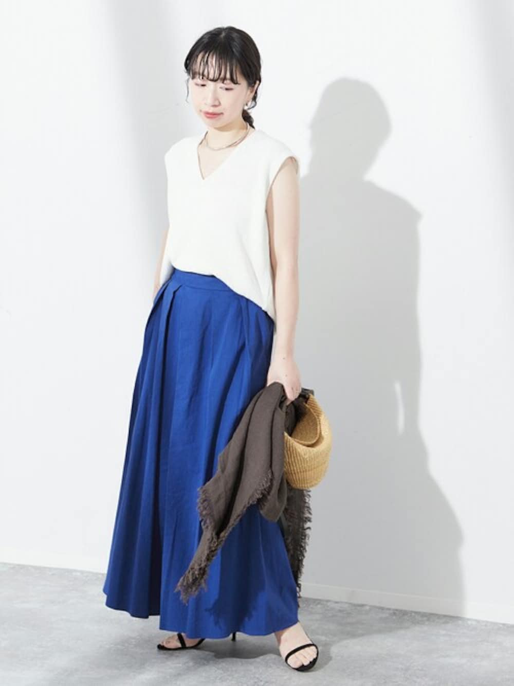 JOURNAL STANDARD L'essage コットンリネンキュロットパンツ