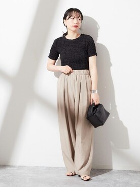 JOURNAL STANDARD 本社スタッフBさん（レディース・160cm）の夏コーディネート