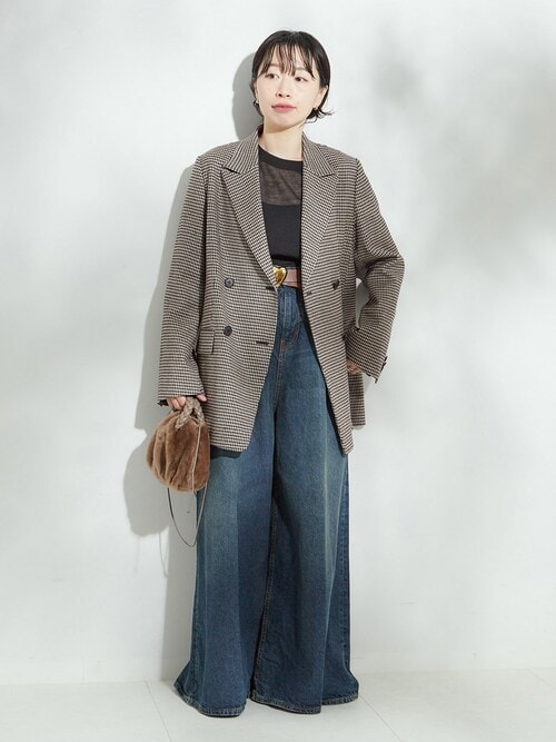 セール】チェック/ヘリンボンジャケット2（テーラードジャケット