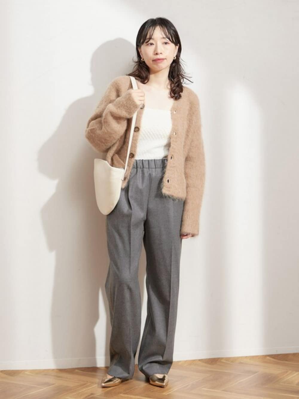 極美品✨ジャーナルスタンダードレサージュ 3GモヘヤMIX カーディガン journal standard L'essage（ジャーナルスタンダードレサージュ